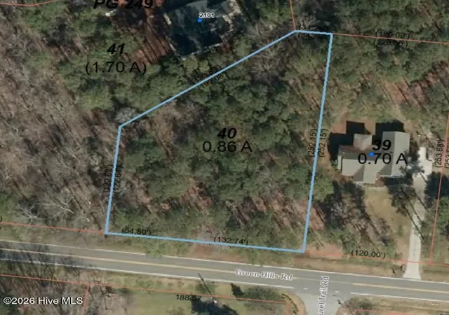 Land for sale at 40 Green Hills Rd, Rocky Mount, NC 27804 | MLS# 100607586