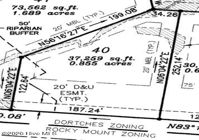 Photo 3 of Land for sale at 40 Green Hills Rd, Rocky Mount, NC 27804 | MLS# 100607586 | Listing updated on 2026-10-08