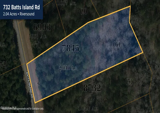 Photo 1 of Land for sale at 732 Batts Is Rd, Edenton, NC 27932 | MLS# 100600495 | Listing updated on 2026-09-01