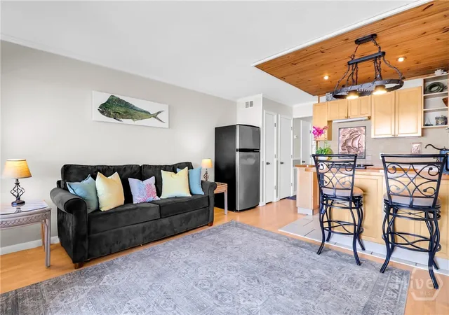 Listing Photo 1 - Condo for sale in building located at 1217 Bay St, Tybee Island, GA 31328 - Unit #206A