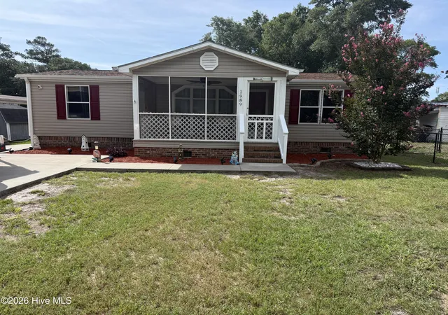 Photo 1 of Manufactured home for sale at 1989 Scotch Sea Ln Sw, Supply, NC 28462 | MLS# 100596739 | Listing updated on 2026-09-14