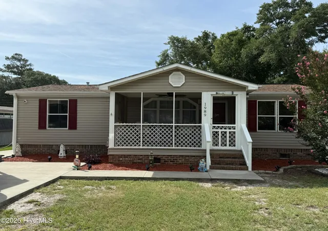 Photo 2 of Manufactured home for sale at 1989 Scotch Sea Ln Sw, Supply, NC 28462 | MLS# 100596739 | Listing updated on 2026-09-14
