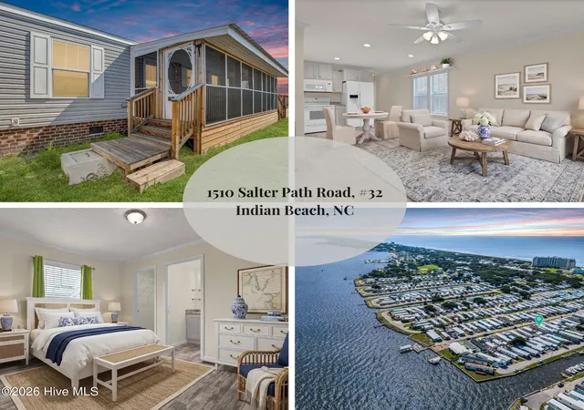 Manufactured home for sale at 1510 Salter Path Rd #32, Atlantic Beach, NC 28512 | MLS# 100609157