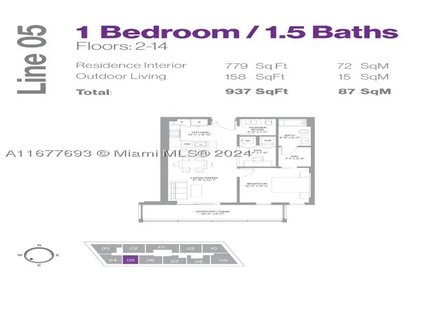 Photo 3 of Condo for sale at 2000 Metropica Way #305, Sunrise, FL 33323 | MLS# A11677693 | Listing updated on 2026-09-04