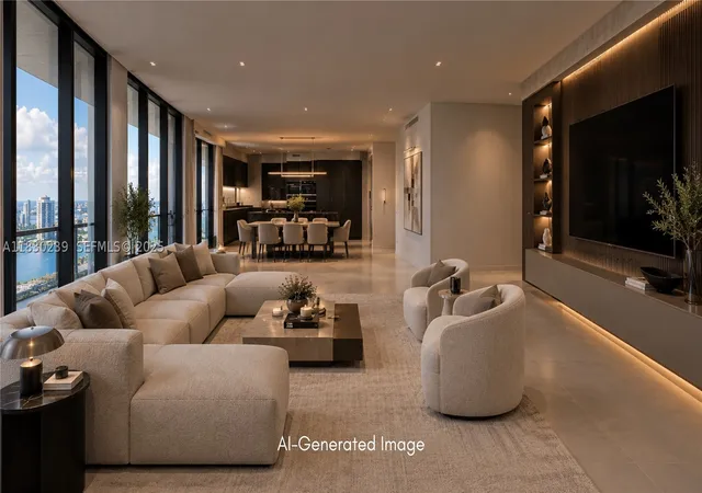 Photo 3 of Condo for sale at 18555 Collins Ave #2303, Sunny Isles Beach, FL 33160 | MLS# A11830239 | Listing updated on 2026-09-16