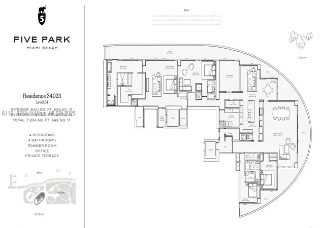 Listing Photo 2 - Condo for sale in building located at 500 Alton, Miami Beach, FL 33139 - Unit #3402.03