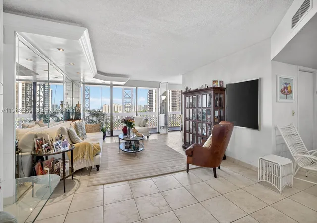 Listing Photo 1 - Condo for sale in building located at 19355 Turnberry Wy, Aventura, FL 33180 - Unit #8L