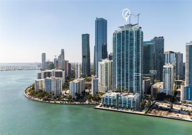 Listing Photo 1 - Condo for sale in Jade at Brickell Bay located at 1331 Brickell Bay Dr, Miami, FL 33131 - Unit #1901