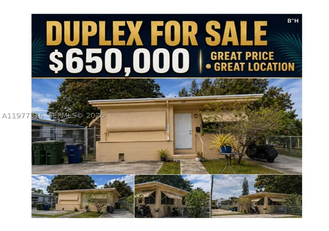 Photo 1 of Multi family home for sale at 308 Se 4th Ave, Hallandale Beach, FL 33009 | MLS# A11977316 | Listing updated on 2026-08-26