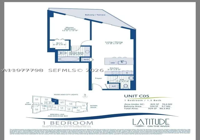 Photo 1 of Condo for sale at 185 Sw 7th St #1605, Miami, FL 33130 | MLS# A11977798 | Listing updated on 2026-09-03