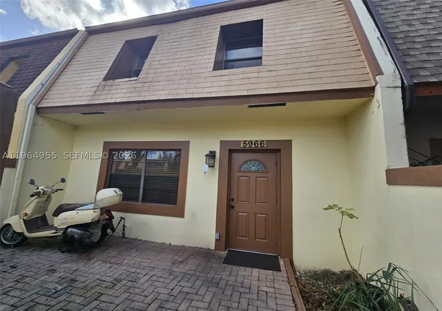 Photo 1 of Townhouse for sale at 5966 Nw 24th Ct, Sunrise, FL 33313 | MLS# A11964955 | Listing updated on 2026-09-02