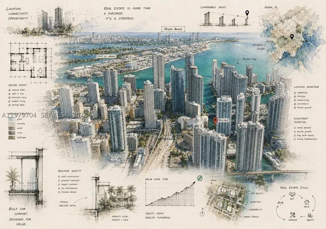 Listing Photo 1 - Condo for sale in Brickell on the River North located at 31 Se 5Th St, Miami, FL 33131 - Unit #4112