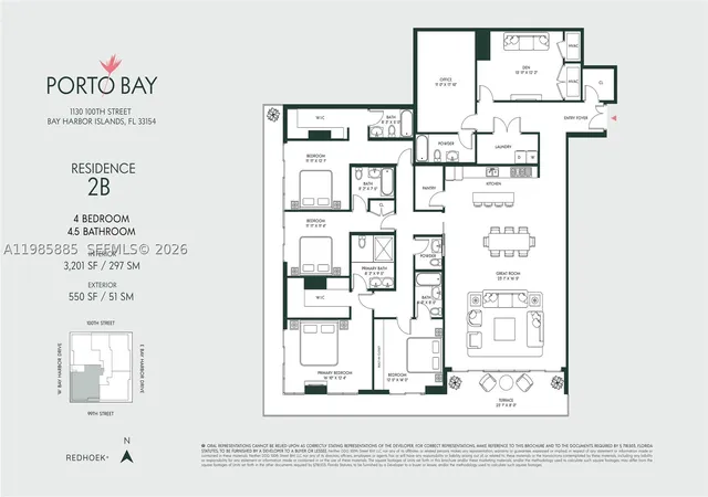 Photo 1 of Condo for sale at 1130 100Th St #2B, Bay Harbor Islands, FL 33154 | MLS# A11985885 | Listing updated on 2026-09-22