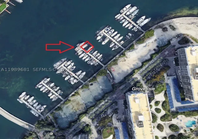 Photo 2 of Land for sale at 4 Grove Isle Dr Slip D 10, Miami, FL 33133 | MLS# A11989681 | Listing updated on 2026-09-11