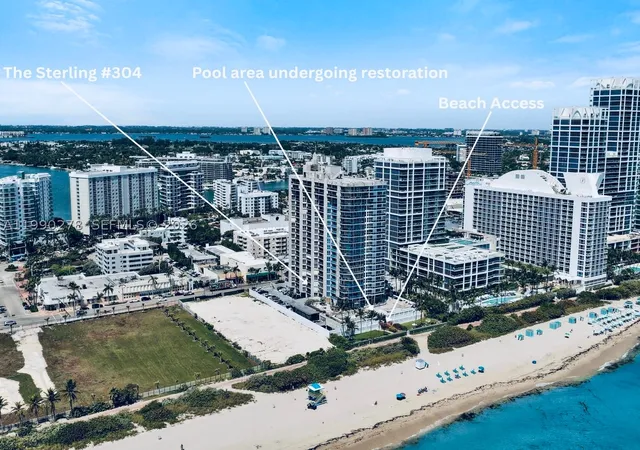 Listing Photo 1 - Condo for sale in building located at 6767 Collins Ave, Miami, FL 33141 - Unit #304