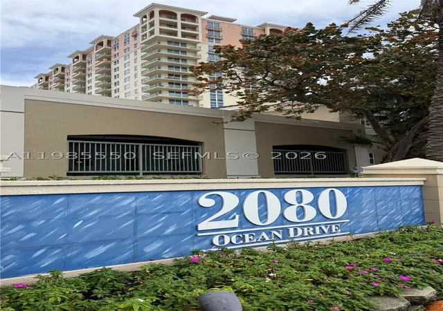 Listing Photo 1 - Condo for sale in building located at 2080 S Ocean Dr, Hallandale Beach, FL 33009 - Unit #905