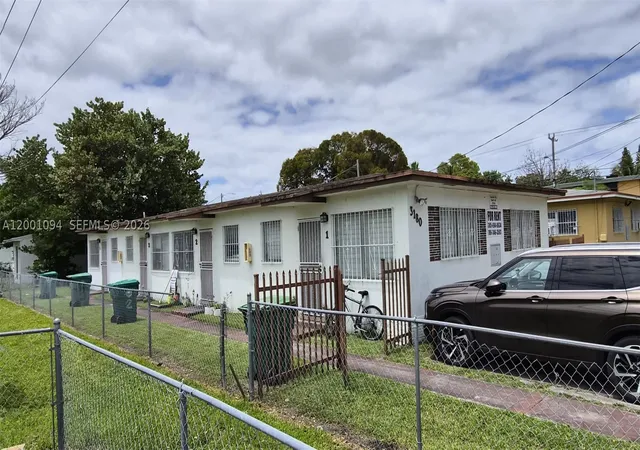 Photo 1 of Multi family home for sale at 3180 Nw 19th Ave, Miami, FL 33142 | MLS# A12001094 | Listing updated on 2026-09-16