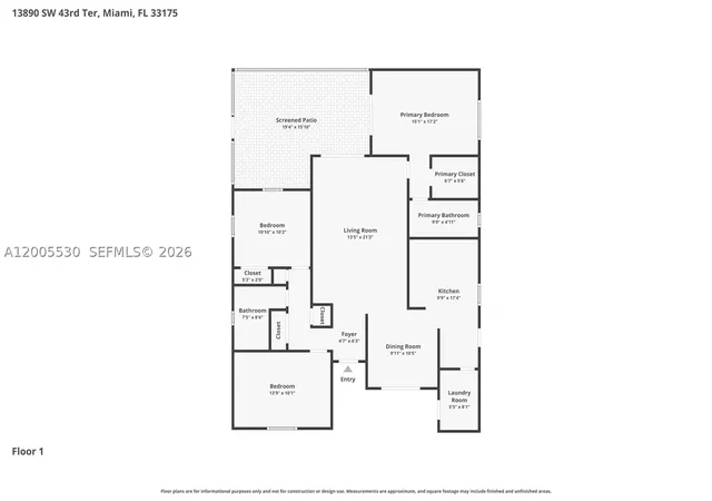 Photo 46 of Sale Pending at 13890 Sw 43Rd Ter, Miami, FL 33175 | MLS# A12005530 | Listing updated on 2026-09-30