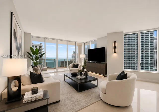 Listing Photo 1 - Condo for sale in Carbonell Condos located at 901 Brickell Key Blvd, Miami, FL 33131 - Unit #2804