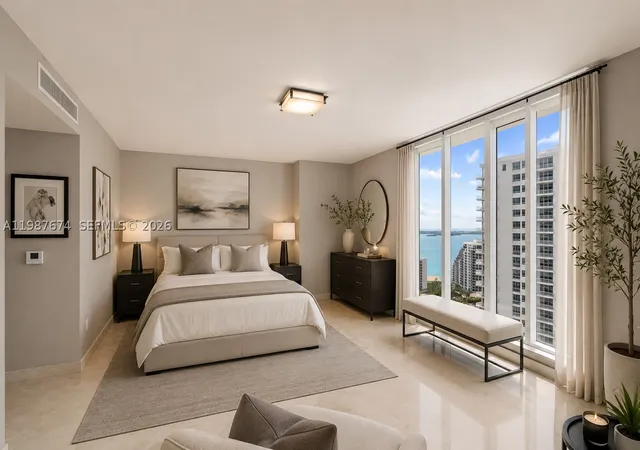 Listing Photo 4 - Condo for sale in Carbonell Condos located at 901 Brickell Key Blvd, Miami, FL 33131 - Unit #2804