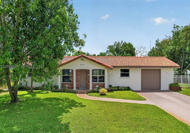 Photo 1 of Sale Pending at 292 Sw 52nd Ave, Plantation, FL 33317 | MLS# A12000698 | Listing updated on 2026-10-01