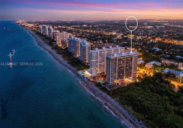 Photo 2 of Condo for sale at 1180 S Ocean Blvd #12F, Boca Raton, FL 33432 | MLS# A12010187 | Listing updated on 2026-09-02