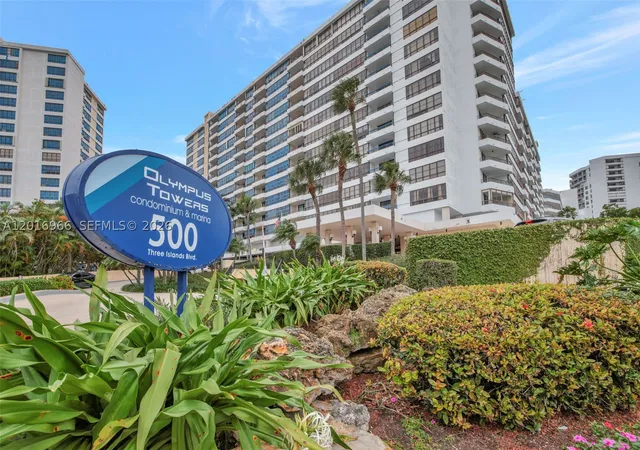 Photo 3 of Sale Pending at 500 Three Islands Blvd #622, Hallandale Beach, FL 33009 | MLS# A12016966 | Listing updated on 2026-09-09