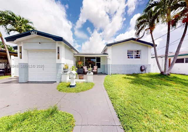 Photo 3 of Single family home for sale at 3617 Nw 37th St, Lauderdale Lakes, FL 33309 | MLS# A12018948 | Listing updated on 2026-09-02