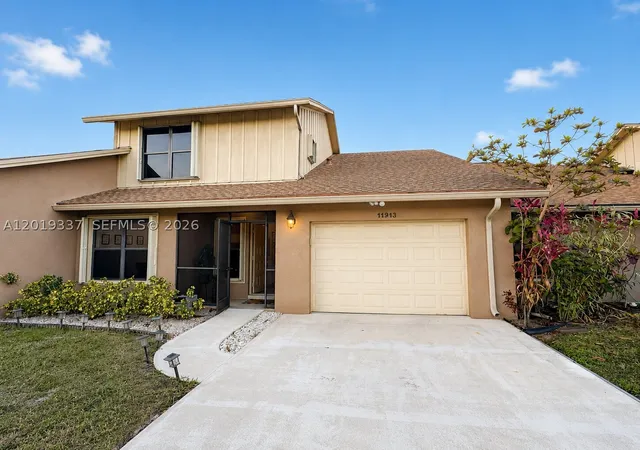 Photo 1 of Townhouse for sale at 11913 Donlin Dr, Wellington, FL 33414 | MLS# A12019337 | Listing updated on 2026-09-24