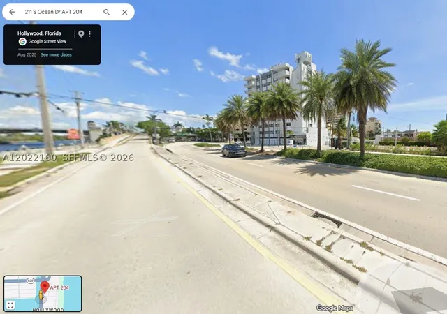 Listing Photo 1 - Condo for sale in building located at 211 S Ocean Dr, Hollywood, FL 33019 - Unit #204