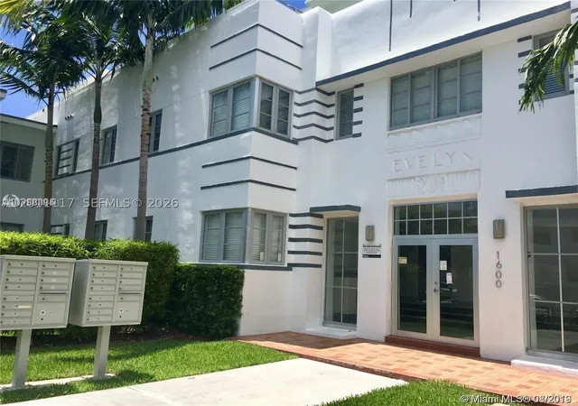 Photo 1 of Condo for sale at 1600 Euclid Ave #203, Miami Beach, FL 33139 | MLS# A12011117 | Listing updated on 2026-09-14