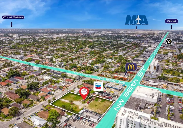 Photo 3 of Land for sale at 2140 Nw 36th St, Miami, FL 33142 | MLS# A12029829 | Listing updated on 2026-09-10