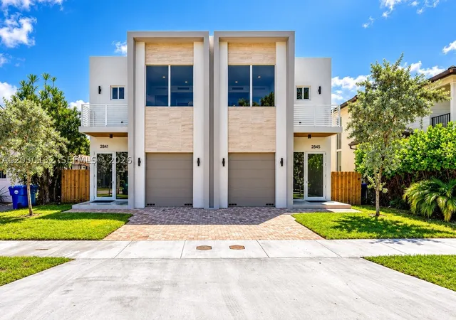 Townhouse for sale at 2841 Sw 38Th Ct Unit B, Miami, FL 33134 | MLS# A12030132