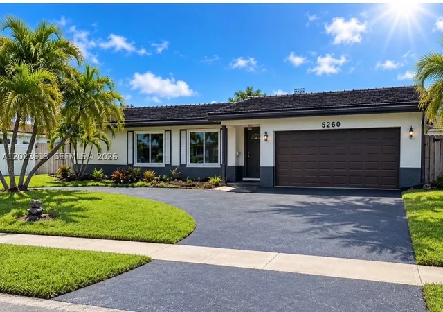 Photo 1 of Single family home for sale at 5260 Sw 10th Ct, Plantation, FL 33317 | MLS# A12023613 | Listing updated on 2026-10-04