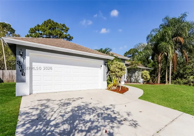 Photo 3 of Single family home for sale at 3366 Sw Perrine St, Port St Lucie, FL 34953 | MLS# A12037131 | Listing updated on 2026-09-24