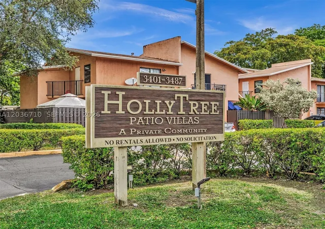 Photo 2 of Townhouse for sale at 3483 Sw 52nd Ave, Hollywood, FL 33023 | MLS# A12036710 | Listing updated on 2026-09-16