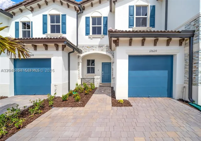 Photo 1 of Townhouse for sale at 12620 Nw 23rd Pl, Miami, FL 33167 | MLS# A12041454 | Listing updated on 2026-09-10