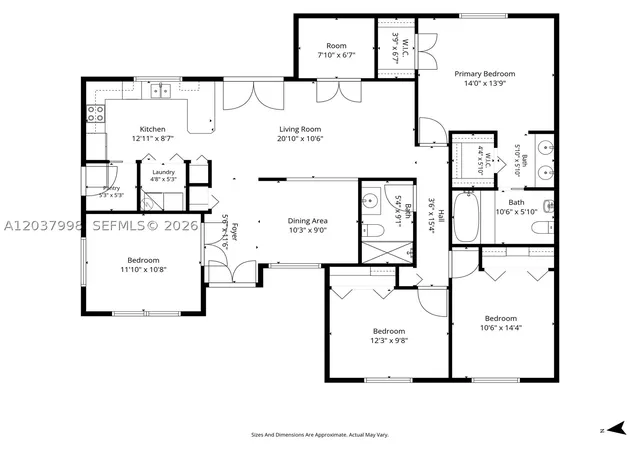 Photo 4 of Single family home for sale at 955 Nw 128Th Ct, Miami, FL 33182 | MLS# A12037998 | Listing updated on 2026-10-07