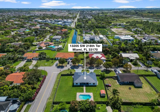 Photo 1 of Single family home for sale at 13205 Sw 218th Ter, Miami, FL 33170 | MLS# A12046709 | Listing updated on 2026-08-29