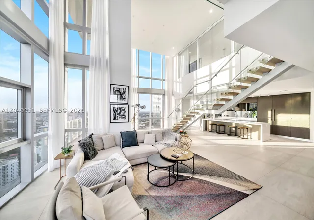Photo 1 of Condo for sale at 851 Ne 1st Avenue #Penthouse 4612, Miami, FL 33132 | MLS# A12049951 | Listing updated on 2026-09-12
