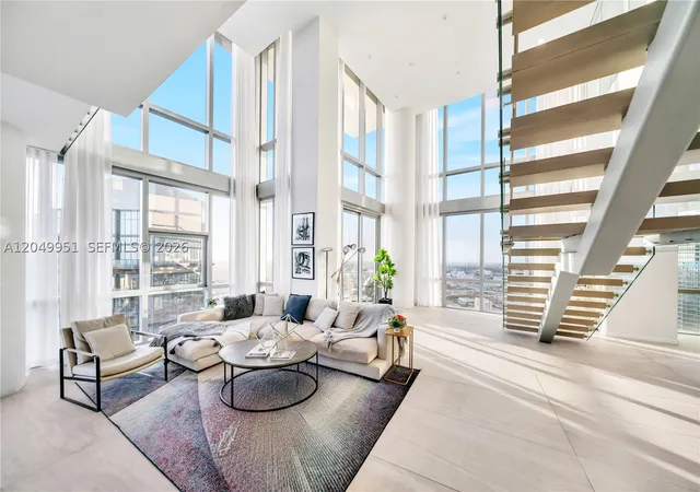 Photo 3 of Condo for sale at 851 Ne 1St Avenue #Penthouse 4612, Miami, FL 33132 | MLS# A12049951 | Listing updated on 2026-09-12