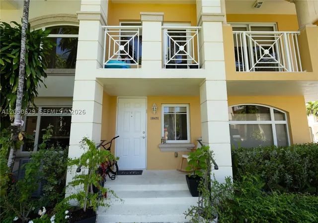Photo 1 of Townhouse for sale at 18451 Ne 27th Pl, North Miami Beach, FL 33160 | MLS# A12050629 | Listing updated on 2026-09-09