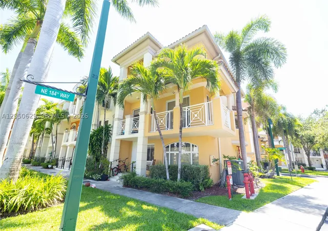 Photo 2 of Townhouse for sale at 18451 Ne 27th Pl, North Miami Beach, FL 33160 | MLS# A12050629 | Listing updated on 2026-09-09