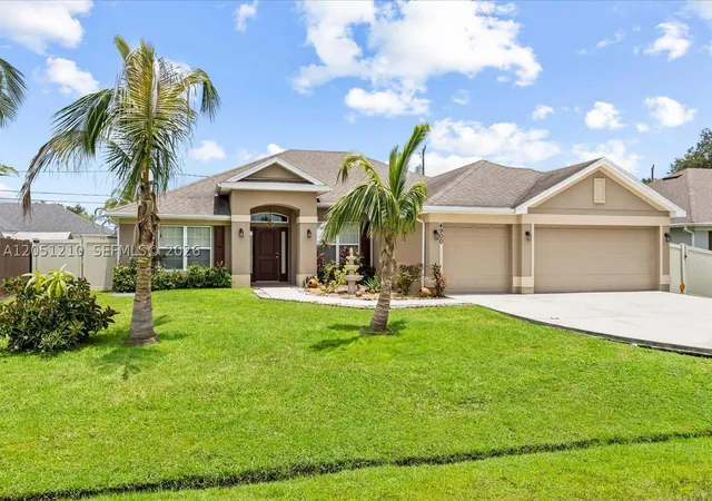 Photo 1 of Sale Pending at 4900 Nw Ironton Ave, Port St Lucie, FL 34983 | MLS# A12051210 | Listing updated on 2026-09-14