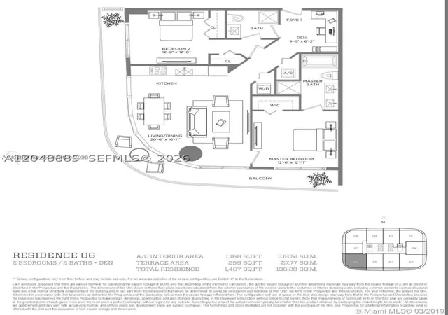 Photo 2 of Condo for sale at 55 Sw 9th St #2706, Miami, FL 33130 | MLS# A12048885 | Listing updated on 2026-10-06