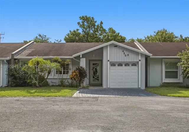 Photo 1 of Townhouse for sale at 450 E Lakewood Cir E #B, Margate, FL 33063 | MLS# A12056113 | Listing updated on 2026-09-09