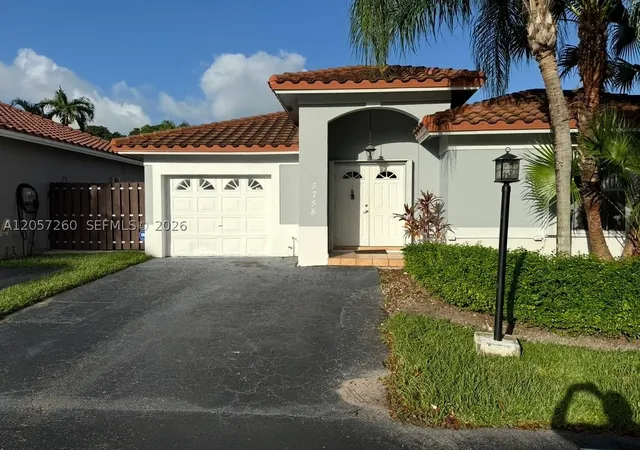 Photo 2 of Single family home for sale at 5758 Nw 97th Pl, Doral, FL 33178 | MLS# A12057260 | Listing updated on 2026-09-14