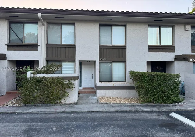 Photo 1 of Townhouse for sale at 16498 Ne 26th Ave #12, North Miami Beach, FL 33160 | MLS# A12059309 | Listing updated on 2026-09-10