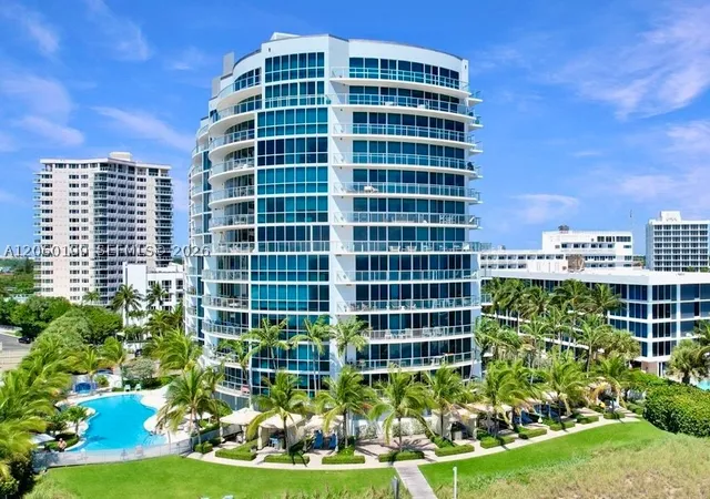 Photo 1 of Condo for sale at 1200 Holiday Dr #705, Fort Lauderdale, FL 33316 | MLS# A12060199 | Listing updated on 2026-08-27