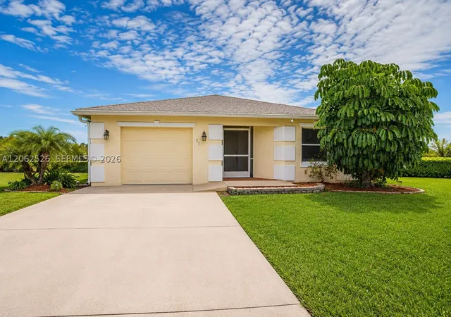 Photo 1 of Single family home for sale at 57 Huarte Way, Port St Lucie, FL 34952 | MLS# A12062526 | Listing updated on 2026-09-10
